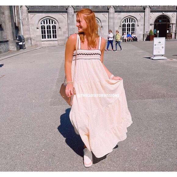 ZARA BLOGGER FAVE!!! Midi Dress with Wide Straps NWT - Picture 12 of 16